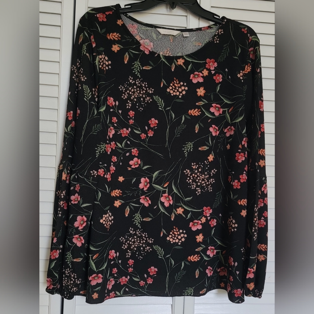 Lauren Conrad Women's Long Sleeve Blouse, XXL